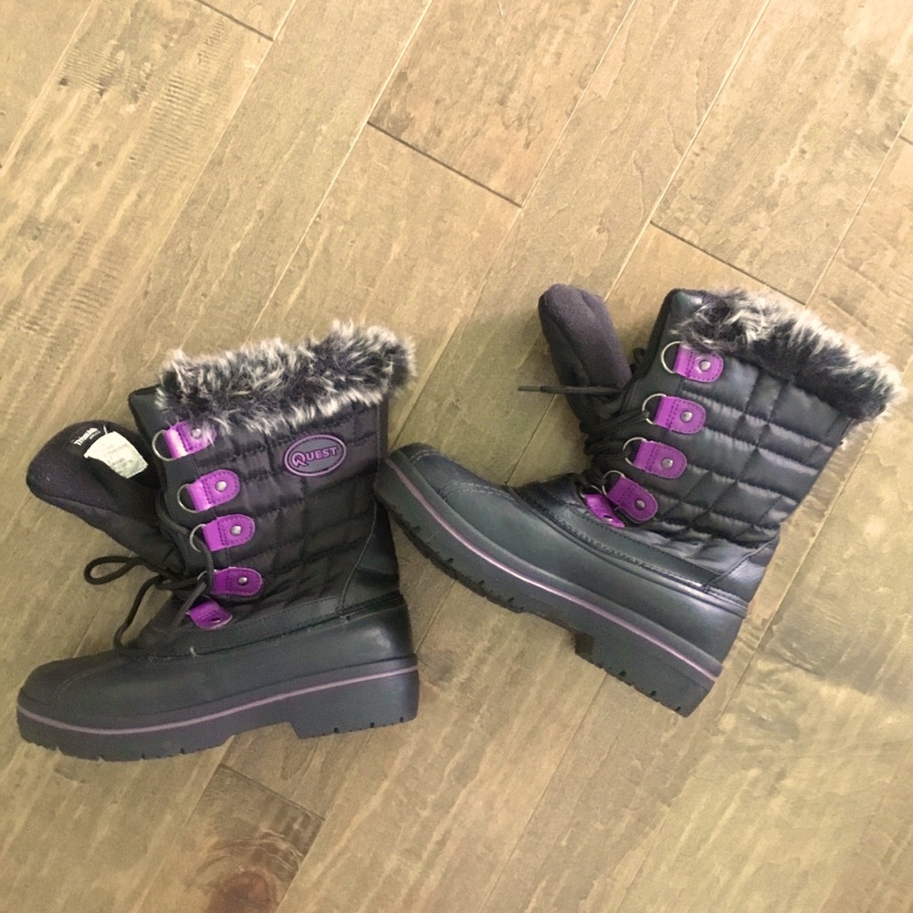 3M Thinsulate Snow Boots, Size 5